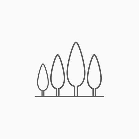tree iconのイラスト素材