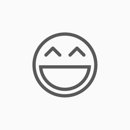 smile iconのイラスト素材