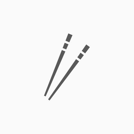 chopsticks iconのイラスト素材