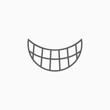 smile iconのイラスト素材