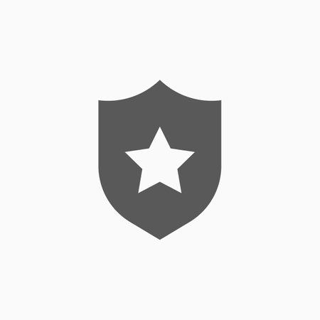 shield iconのイラスト素材