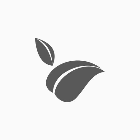 leaf iconのイラスト素材