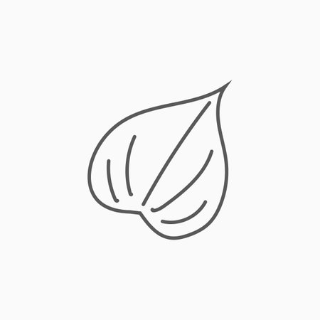 leaf iconのイラスト素材