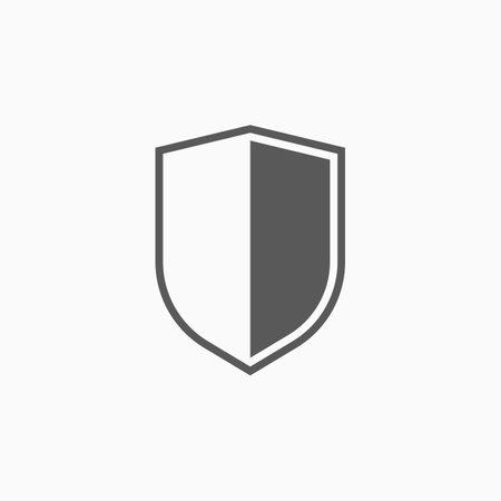 shield iconのイラスト素材