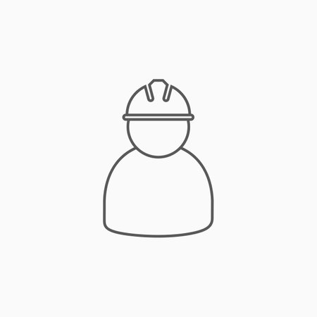 worker icon, employee vectorのイラスト素材