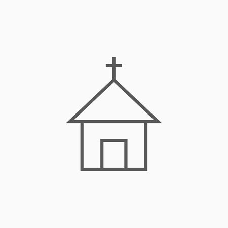 church iconのイラスト素材