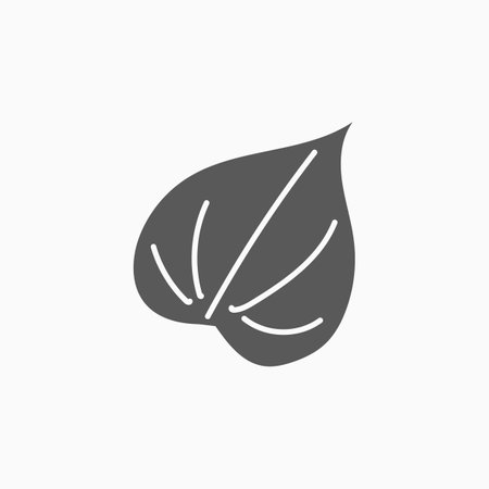 leaf iconのイラスト素材