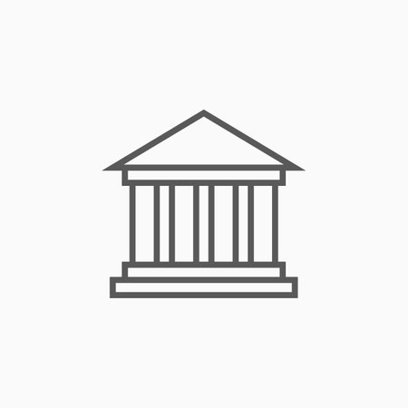 bank iconのイラスト素材