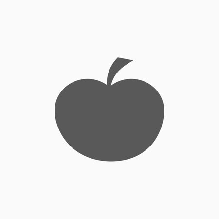 apple icon, fruit vectorのイラスト素材