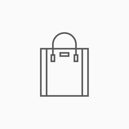 briefcase icon, bag vectorのイラスト素材