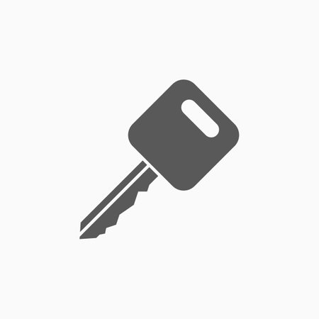 car key iconのイラスト素材