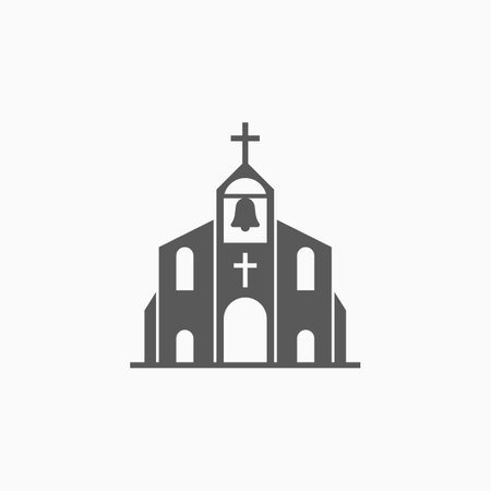 church iconのイラスト素材
