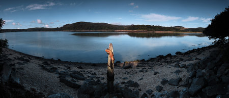 Kippford beach at dawn
