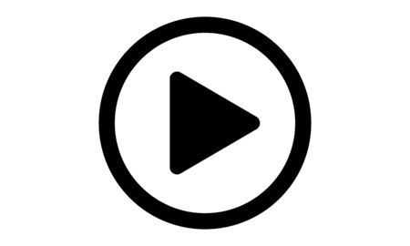 Play button iconのイラスト素材