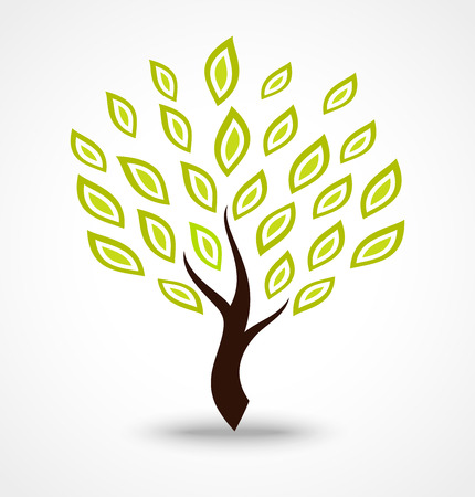 Illustration of Tree iconのイラスト素材