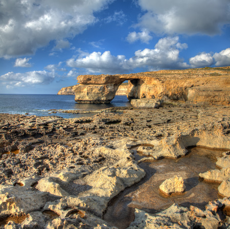 Azure Window Maltaの写真素材
