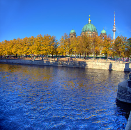 Cathedral in Berlin, Berliner Domの写真素材