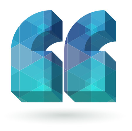 Quote sign vector illustration.のイラスト素材