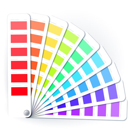 Color palette guideのイラスト素材