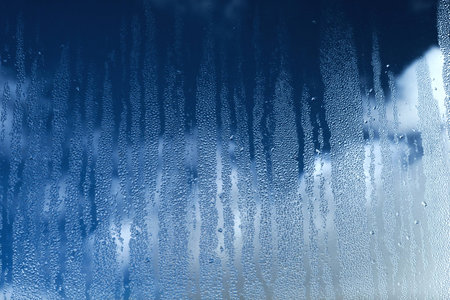 Misted windowの写真素材