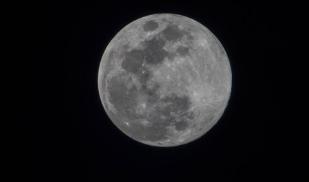 The full moonの写真素材