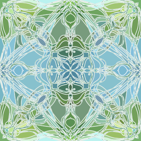 Colorful vector seamless pattern background. Elegant luxury texture for wallpapers, backgrounds and page fill.のイラスト素材