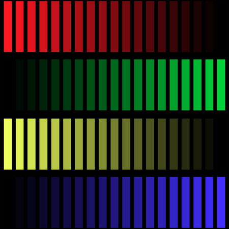 vector illustration red green yellow gradient purple vertical stripesのイラスト素材