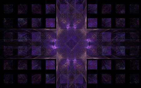 Medieval emblem of violet colorの写真素材