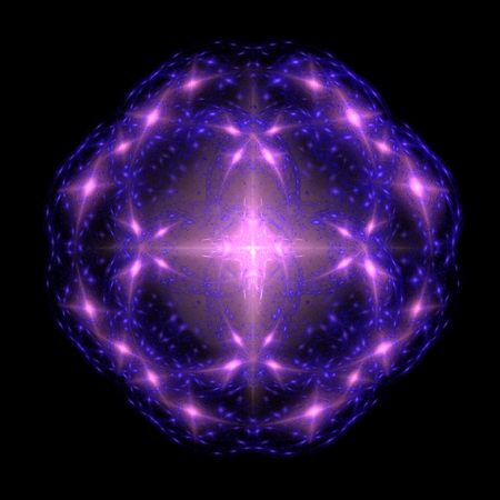 Glass star ballの写真素材