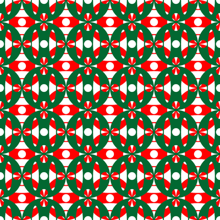 Abstract seamless background of geometric shapesのイラスト素材