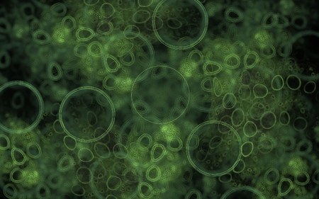 digital generated image in the form of abstract geometric shapes of various shades and colors for use in web design and computer graphics.の写真素材