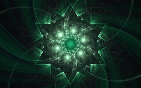 digital generated image in the form of abstract geometric shapes of various shades and colors for use in web design and computer graphics.の写真素材