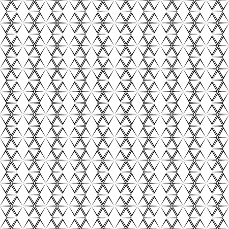 vector illustration abstract pattern background image ornament of geometric shapes in the shape of triangles repeating on white background.のイラスト素材