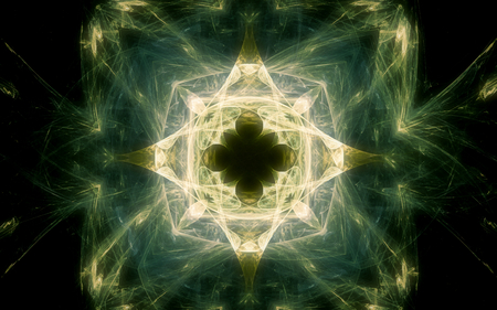 digital generated image in the form of abstract geometric shapes of various shades and colors for use in web design and computer graphics.の写真素材