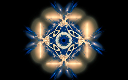 digital generated image in the form of abstract geometric shapes of various shades and colors for use in web design and computer graphics.の写真素材