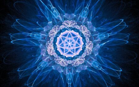 digital generated image in the form of abstract geometric shapes of various shades and colors for use in web design and computer graphics.の写真素材