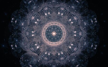 digital generated image in the form of abstract geometric shapes of various shades and colors for use in web design and computer graphics.の写真素材