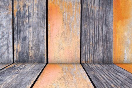 Empty wooden table abstract background, Wooden-materialの写真素材