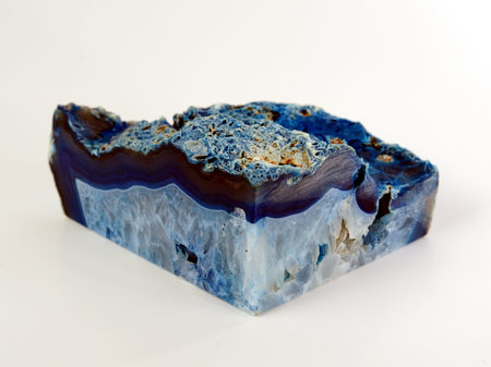 Blue mineral stone