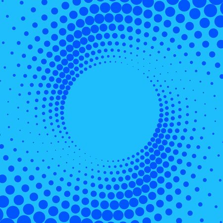Blue and light blue retro comic background. Vector illustration in the style of pop art.のイラスト素材