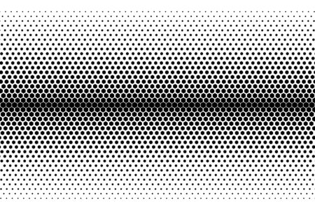 Halftone hexagon background for your original designsのイラスト素材