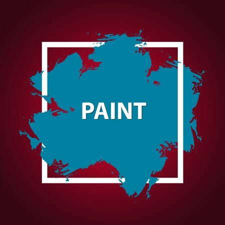 Abstract background. Ink paint strokes with rough edgesのイラスト素材