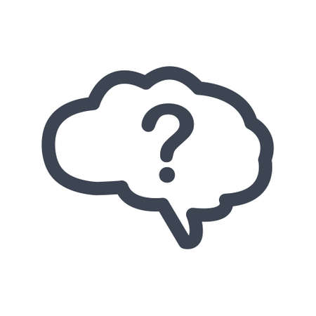 Confusion Iconのイラスト素材