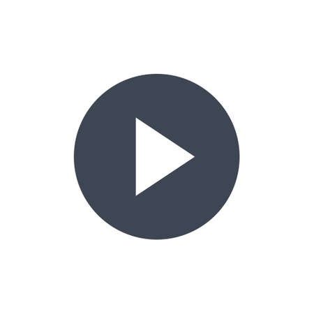 Play Button Iconのイラスト素材