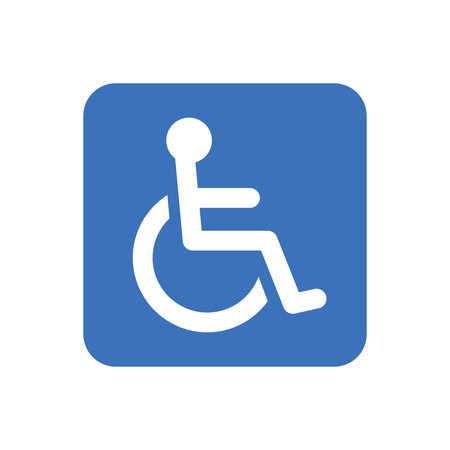 Disabled handicap iconのイラスト素材