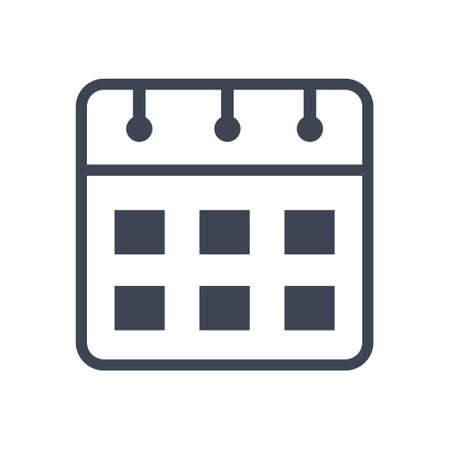 Calendar icon webのイラスト素材