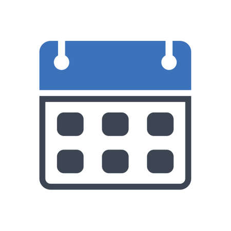 Calendar icon webのイラスト素材