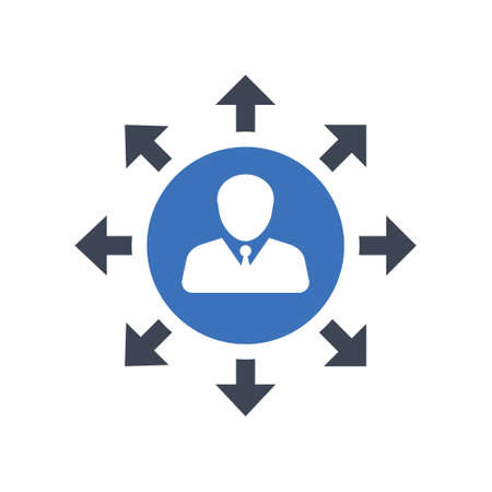 Career ways iconsのイラスト素材