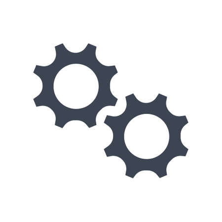 Configuration, gear iconのイラスト素材