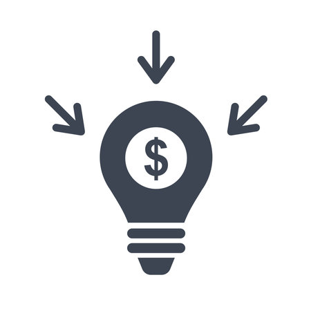 Crowdfunding, fundraising iconのイラスト素材